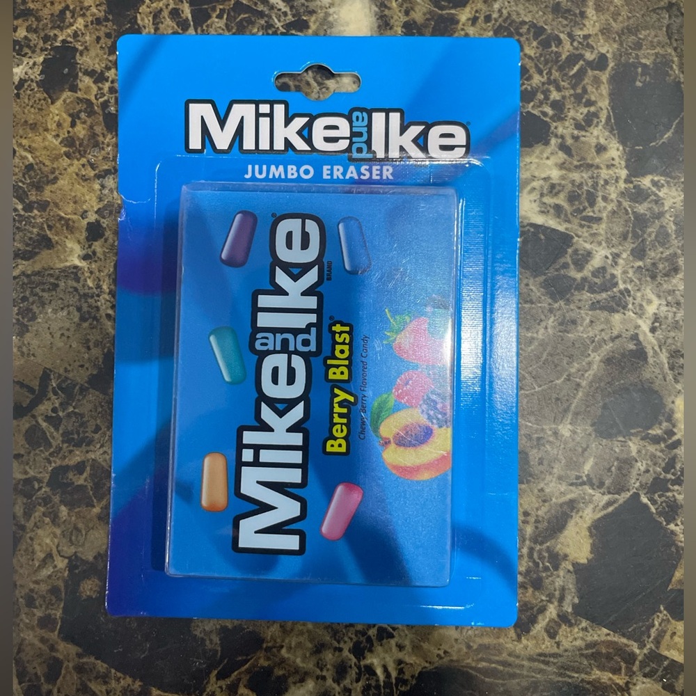 Mike & Ike jumbo novelty eraser